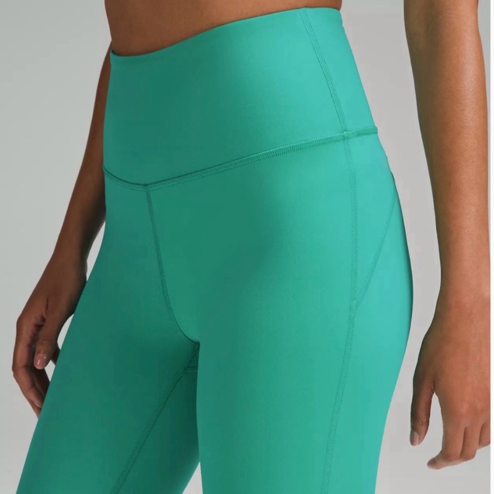 Lululemon Groove SHR Flare Pant Kelly Green Size 0 | Super High-Rise | NWT - Picture 3 of 8